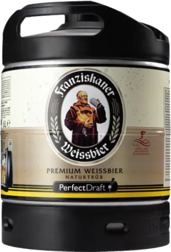 Franziskaner Perfect Draft Fust van 6 liter Franziskaner Perfect Draft Fust van 6 liter